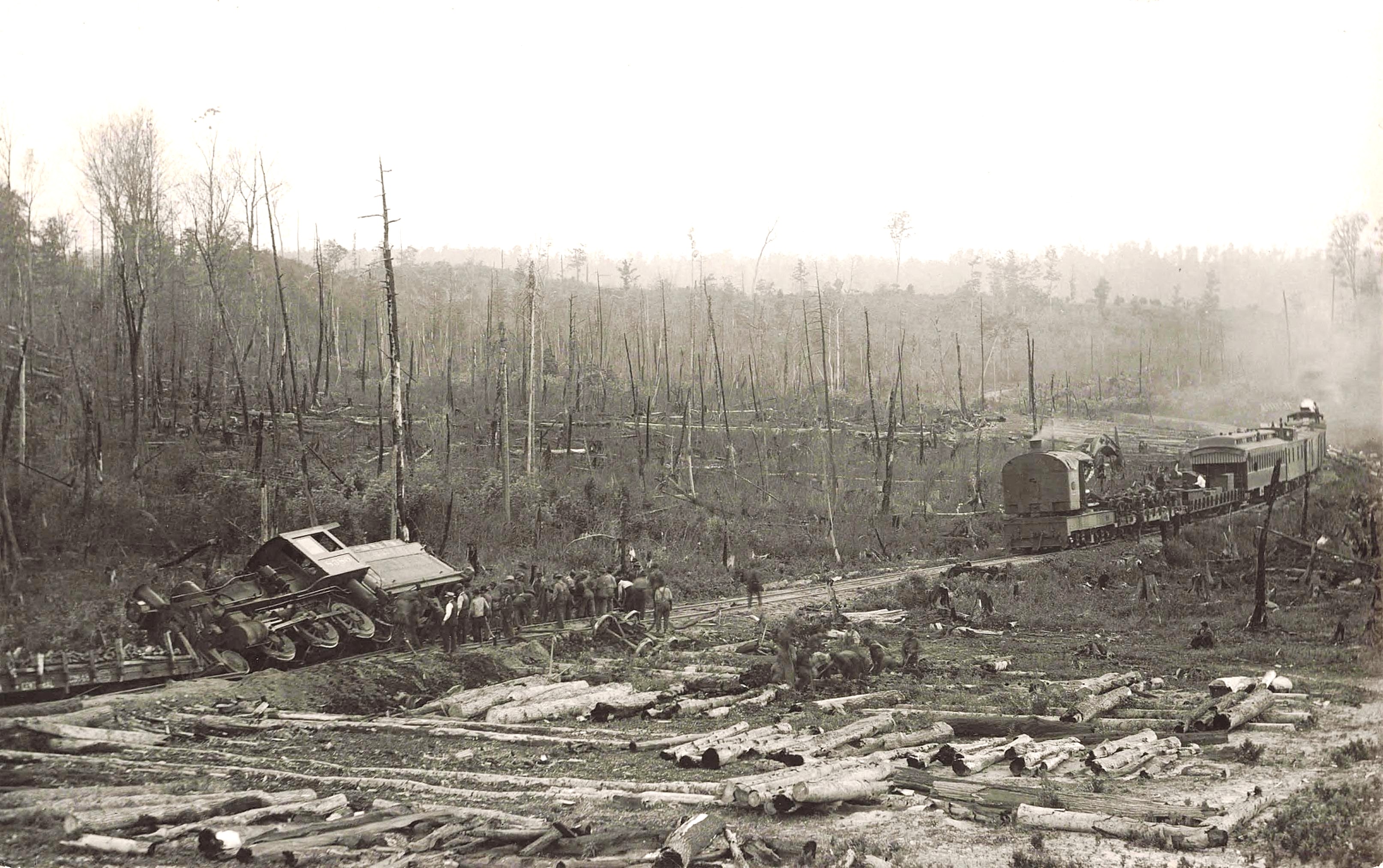 Wreck Near Wolverine